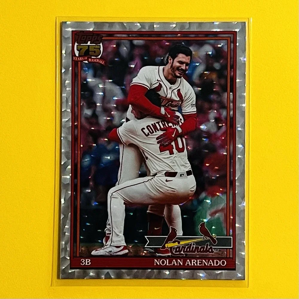 2026 Topps Series‎ 1 Nolan Arenado 1991 Topps Silver Holofoil #T91-95 Cardinals